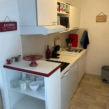 F2 Cozy Vue Mer, Piscine, Parking, A Pied ! Apartment