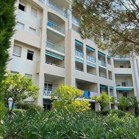 F2 Cozy Vue Mer, Piscine, Parking, A Pied ! Apartment Antibes
