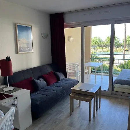 Apartment F2 Cozy Vue Mer, Piscine, Parking, A Pied !