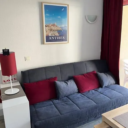 Apartment F2 Cozy Vue Mer, Piscine, Parking, A Pied ! *