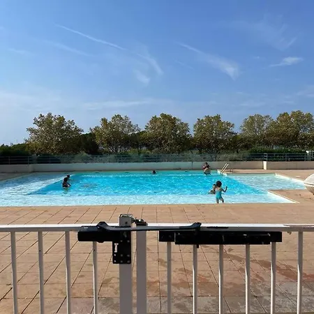 Апартаменты F2 Cozy Vue Mer, Piscine, Parking, A Pied ! Антиб